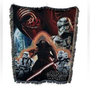 Star Wars The Force Awakens Throw Blanket